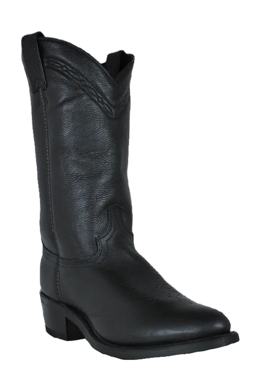 12" Men Western Black (#2100) - Silverado Boots