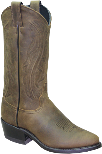 11" Ladies Western Dakota Brown (#3551)