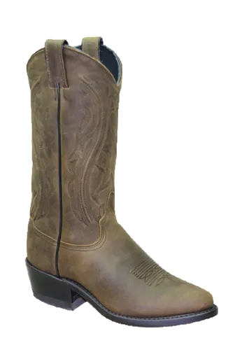 11" Ladies Western Dakota Brown (#3551) - Silverado Boots