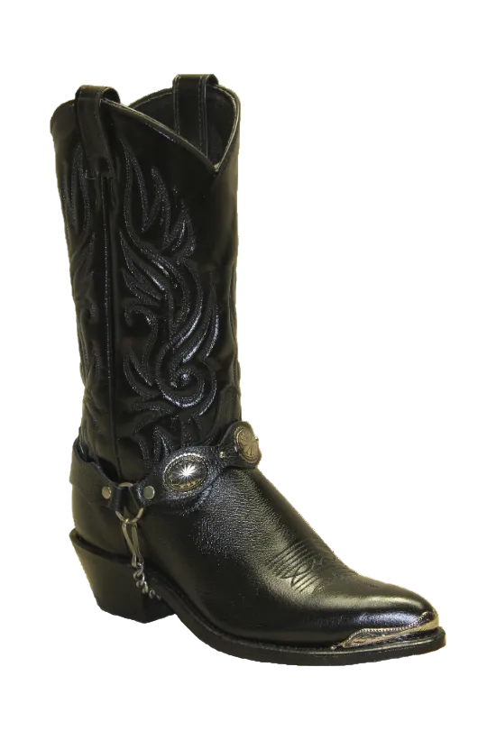 11" Ladies Western Black (#3585) - Silverado Boots