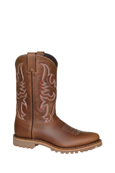 11" Men Western Bison Tan (#6321) - Silverado Boots