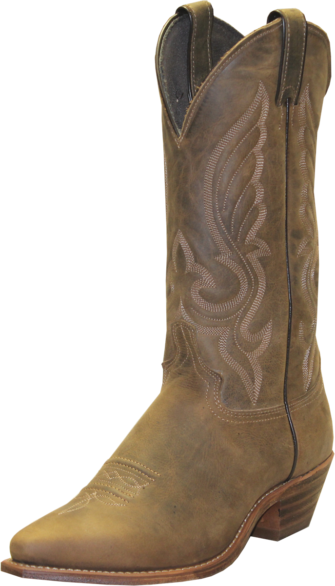 12" Men Western American Bison Tan (#6436)