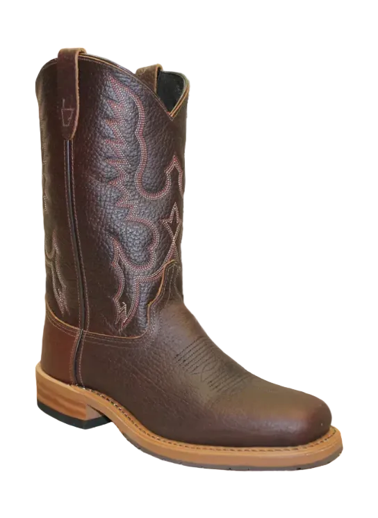 11" Men Western Briar American Bison (#6722) - Silverado Boots