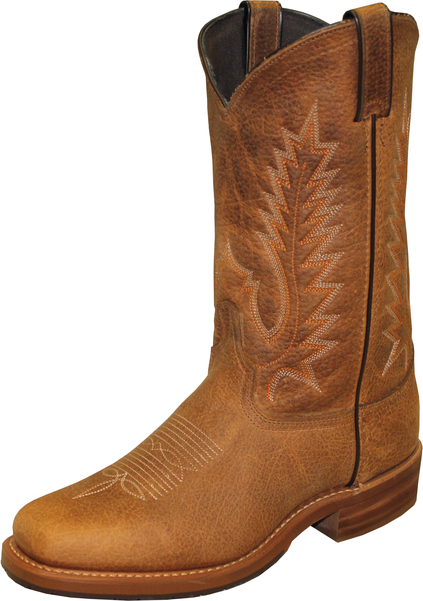 11" Men Bison Stockman Western Tan (#6724)