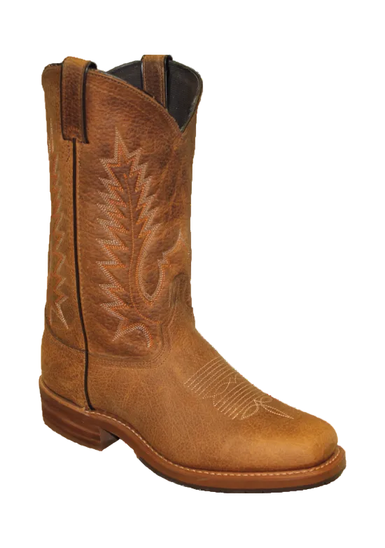 11" Men Bison Stockman Western Tan (#6724) - Silverado Boots
