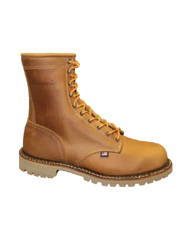 8" Lumberjack Lace up Boot - Silverado Boots