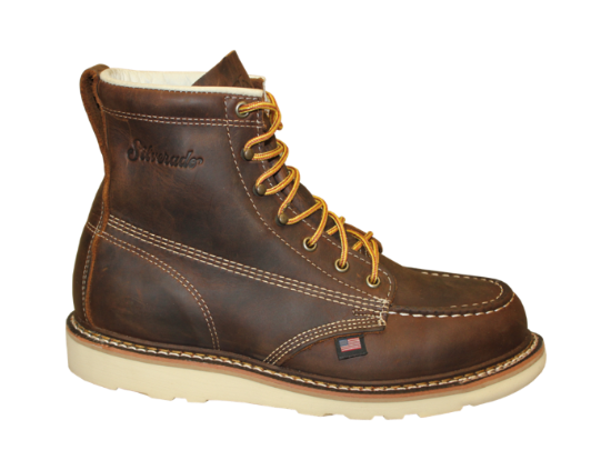 6" MOC TOE LACE UP BOOT - Silverado Boots