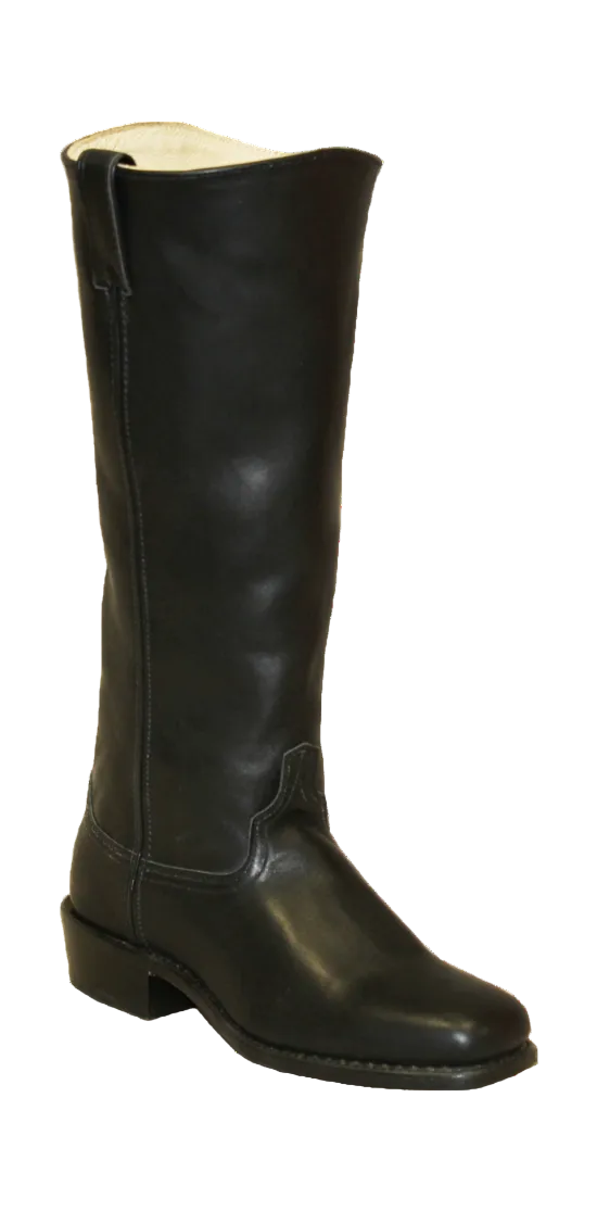 15" Men Gunfighter Black (#8210) - Silverado Boots