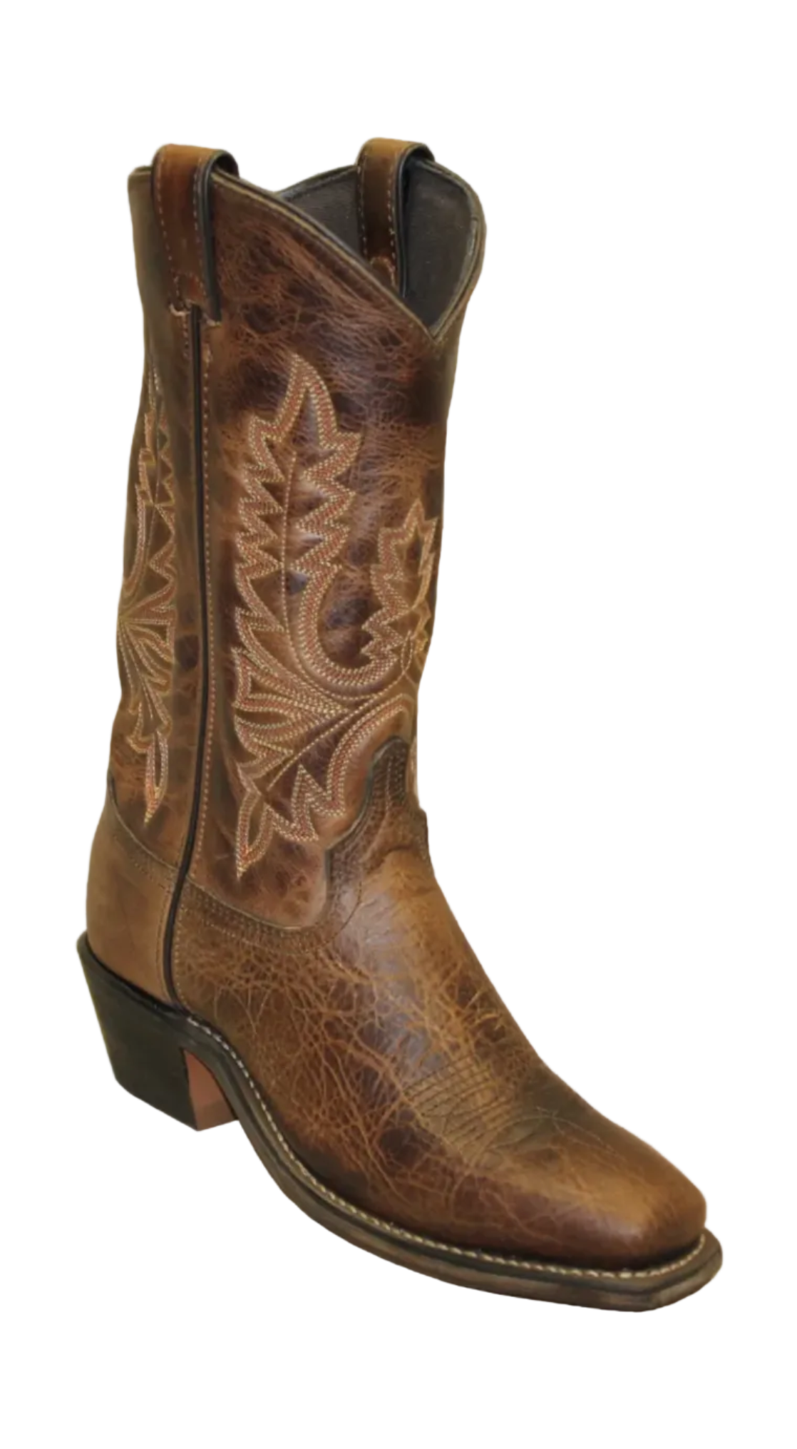 11" Ladies Polished Western Brown (#9014) - Silverado Boots