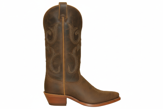 12" Ladies Western Brown (#9222) - Silverado Boots