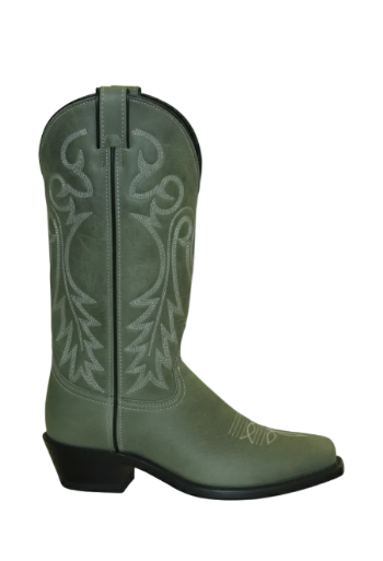 12" Ladies Western Grey (#9228) - Silverado Boots