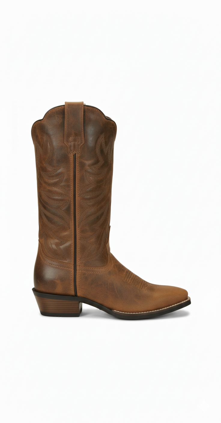 12" Ladies Western Brown (#5151)