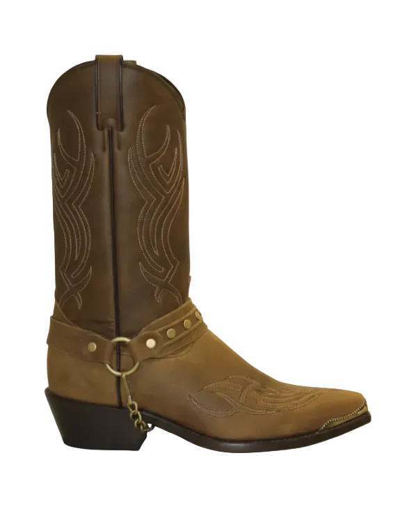 12" Men Western Brown (#3012)