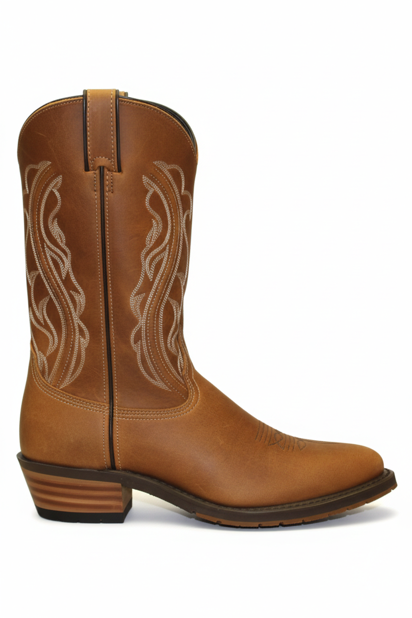 12" Men Western Tan (#3052)