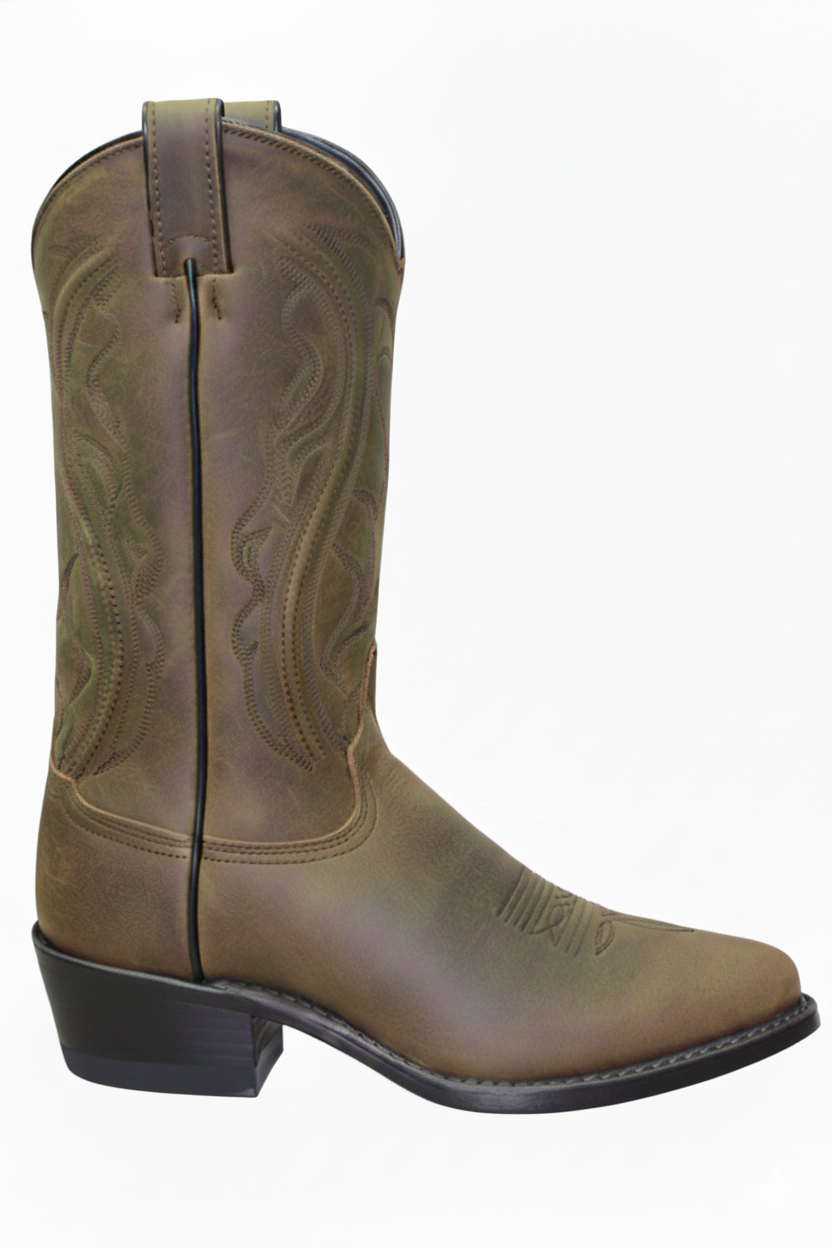 11" Ladies Western Dakota Brown (#3551)