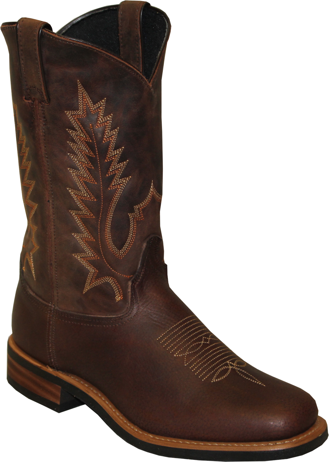 12" Men Western Antique Brown (#4795)