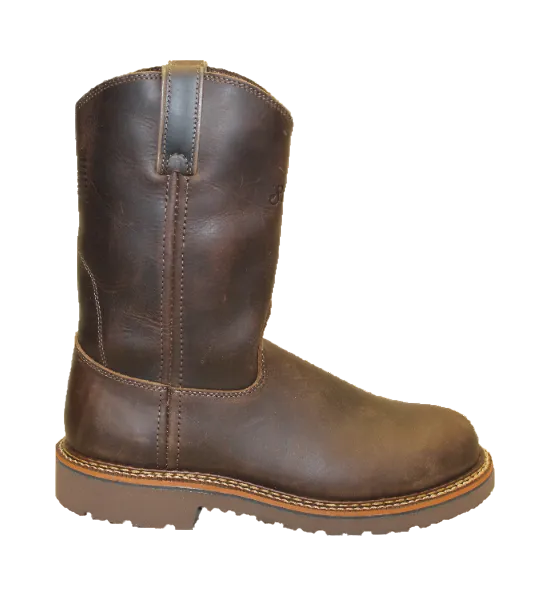 10” Wellington Pull On Boot (#7701) - Silverado Boots