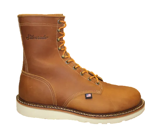 8" Lumberjack Lace up Boot - Silverado Boots