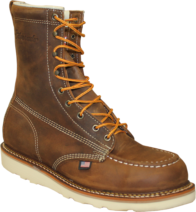 8" MOC Toe Lace Up (#7781)