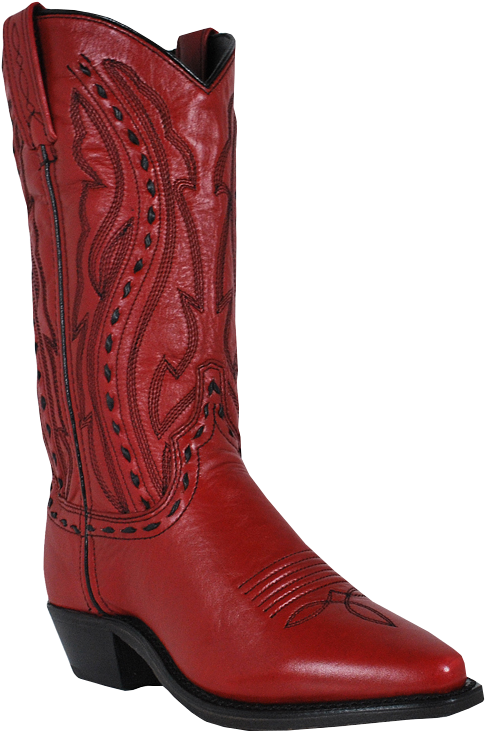 11" Ladies Polished Western Red (#9002)