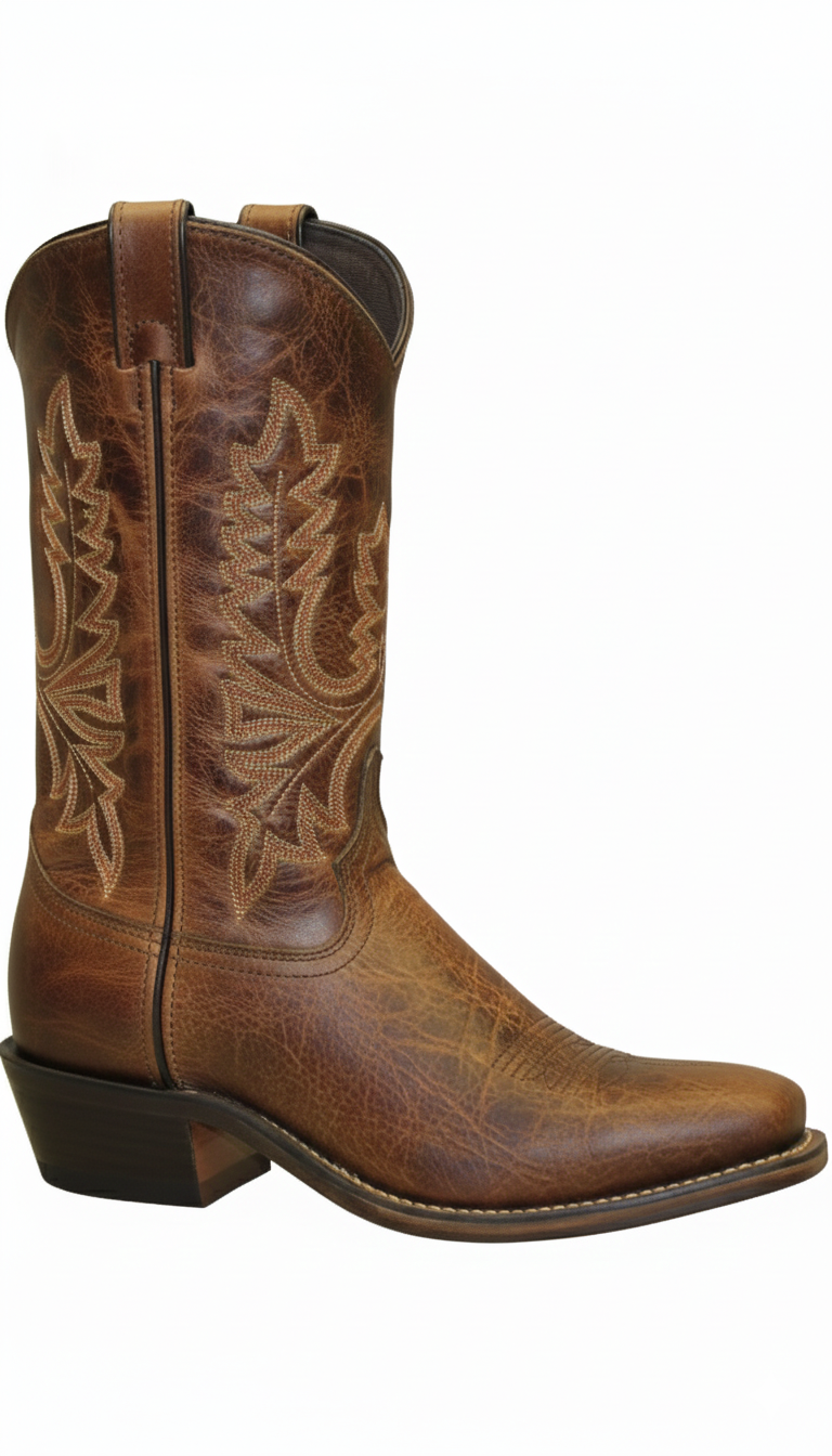 11" Ladies Polished Western Brown (#9014)