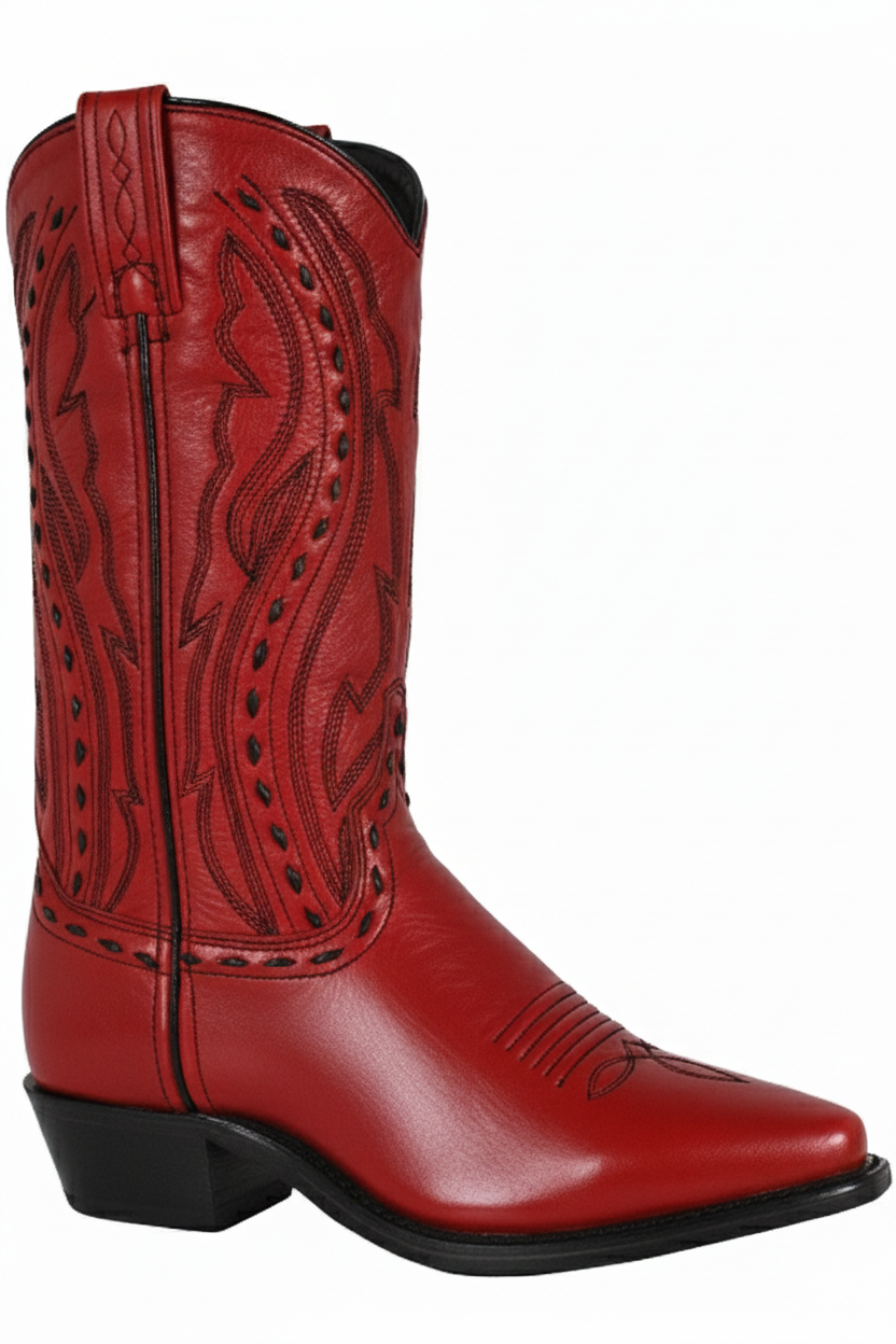 11" Ladies Polished Western Red (#9002)