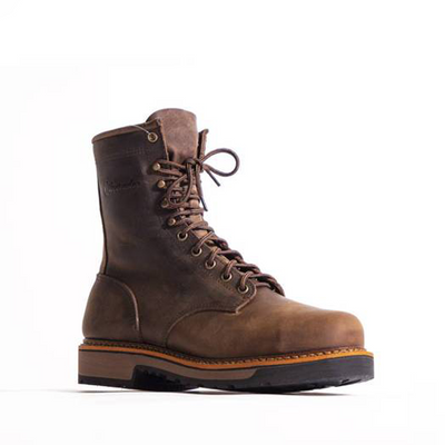 8” Lumberjack – Oil Brown Shipyard - Style #7710 - Silverado Boots