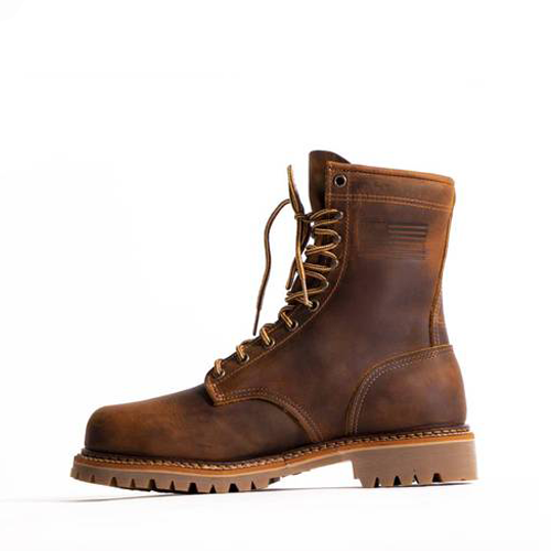 8" Lumberjack – Oil Tan Shipyard - Style #7709 - Silverado Boots