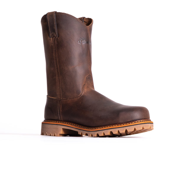 10” Wellington– Oil Brown Shipyard - Style #7702 - Silverado Boots
